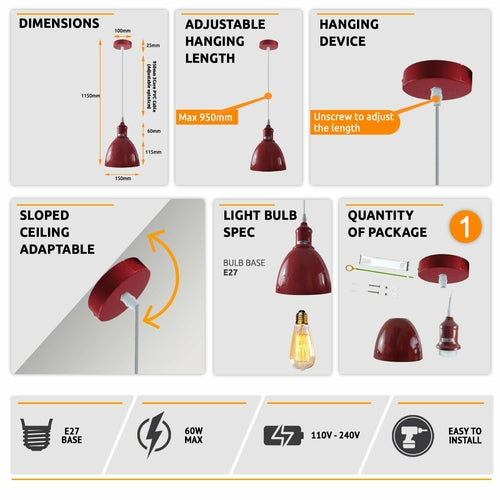 Industrial Pendant Lighting ~4033