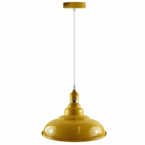 Modern Bar & Restaurant Lighting Yellow Pendant Light Shade~3630